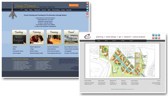 Indianapolis Website Design & Development Graphic